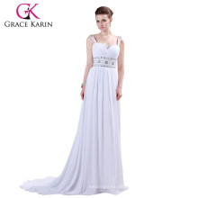 2015 heißes Verkaufs-Chiffon- Abschlussball-Kleid-Bügel-Entwürfe-Abend-Kleid CL4469